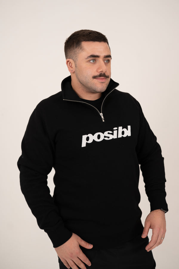 POSIBL 1/4 Zip Jumper