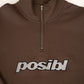 POSIBL 1/4 Zip Jumper